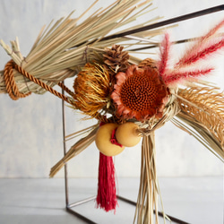 【2026年午年】干支・午（うま）年のしめ縄アート｜モダンフレームのお正月飾り｜正月インテリア |縁起物 16枚目の画像