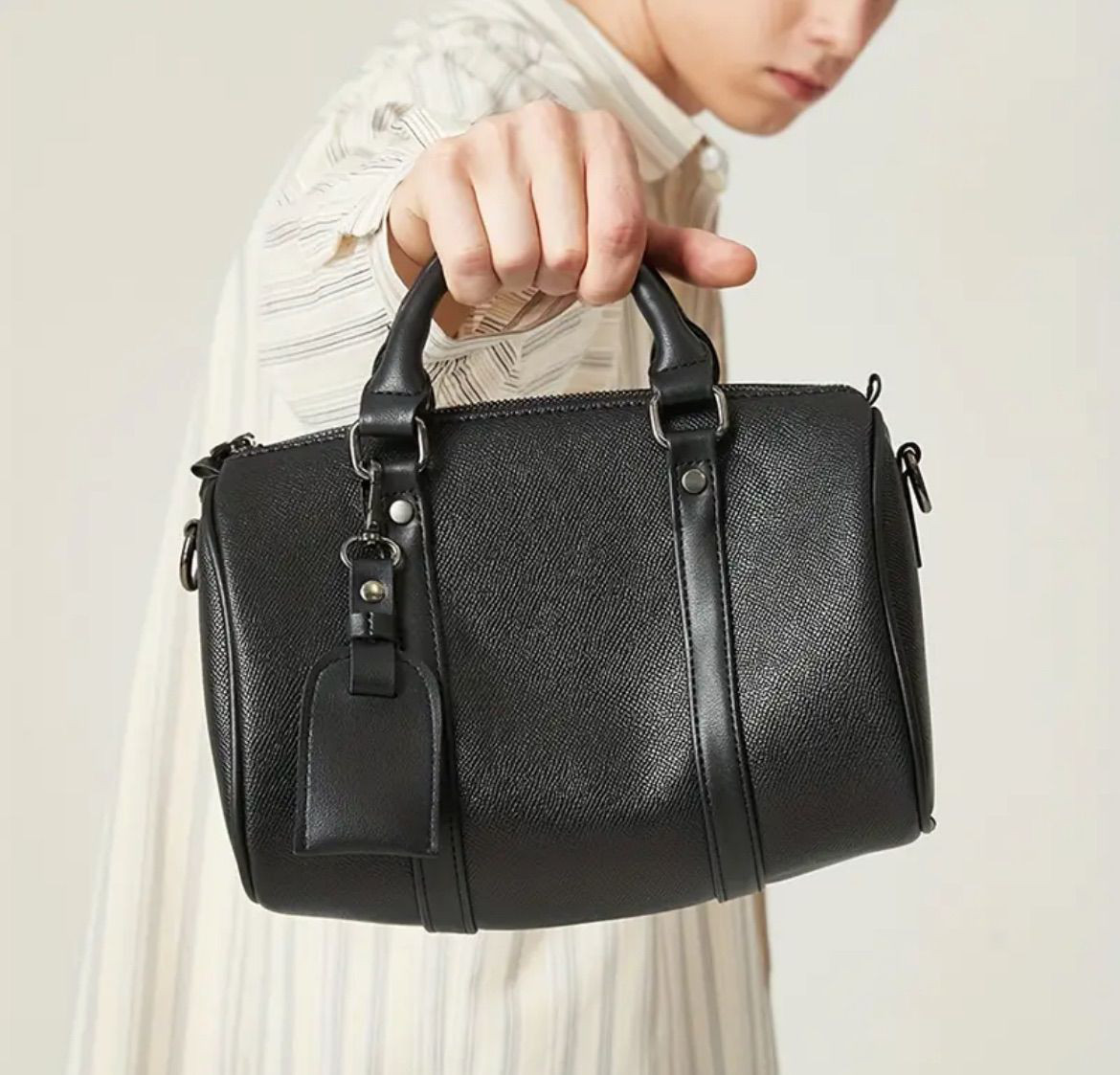 バッグ ショルダーバッグ レザー PU メンズ 防水バッグ アメリカン クロス ボディバッグ ファッション ボストン