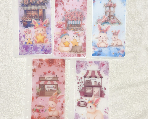 No.43 星うさぎ リフィルバインダー貯金韓国 その他雑貨 sora 通販