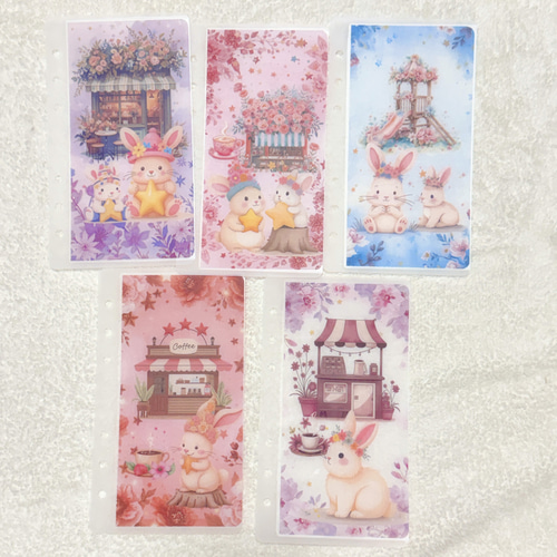 No.43 星うさぎ リフィルバインダー貯金韓国 その他雑貨 sora 通販