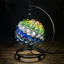 ステンドグラスミニランプ　行灯(あんどん) b04af0056792c9b1cc1a6313ad3b1d