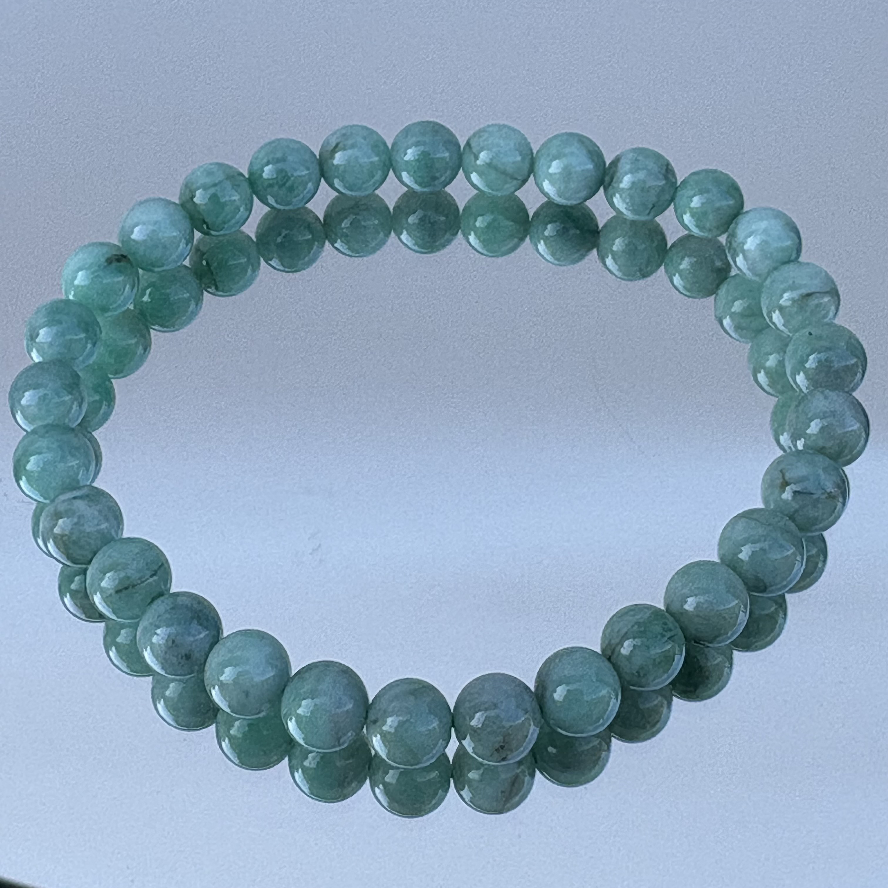 エメラルド ブレスレット✨️高品質天然石☆5月の誕生石【石言葉】幸運・幸福・愛・清廉・健康