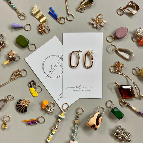 組み合わせ自由＊雪華＊bijou＆Pearl earring /pierce イヤリング