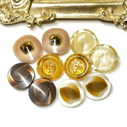 B級】ボタン アンティークボタン ヴィンテージボタン 詰め合わせ 輸入