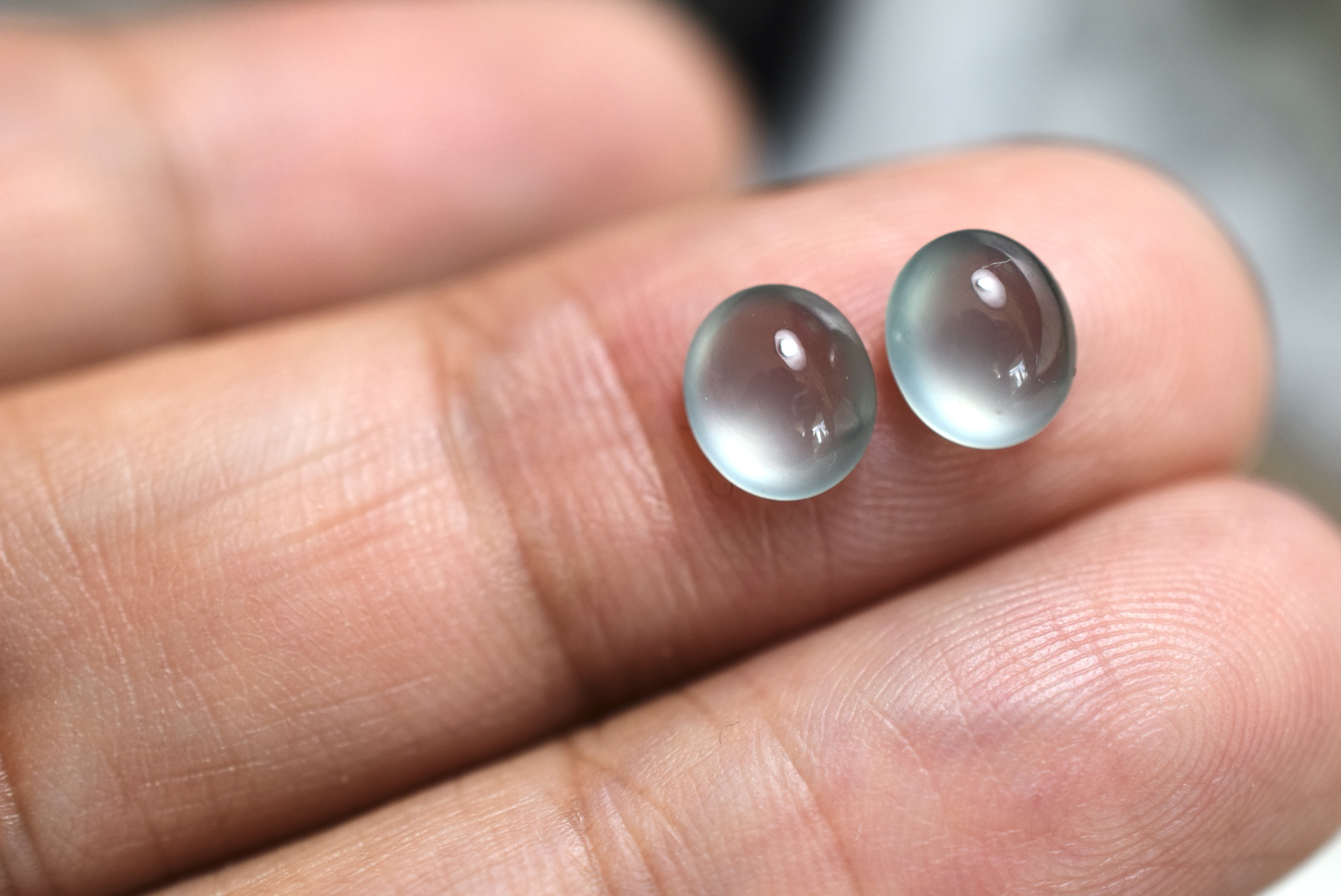 SR12-67 極上品 宝石質 ガラス種 水色 グアテマラ産 天然 A貨 本翡翠 ルース 硬玉 ジェダイト