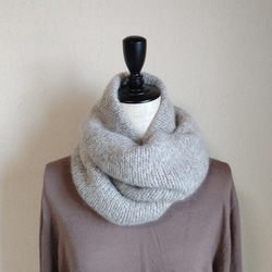 10%OFF】ざっくりスヌード チャコールグレー スヌード しゅうよん 通販