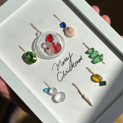 値下げ》シーグラスアート 【お花見ひな祭り 】インテリア アート