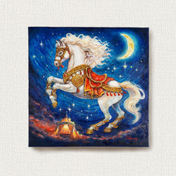 一点物】『 ローズ キャッスル （薔薇の城） 』油絵 F20号 油彩 絵画