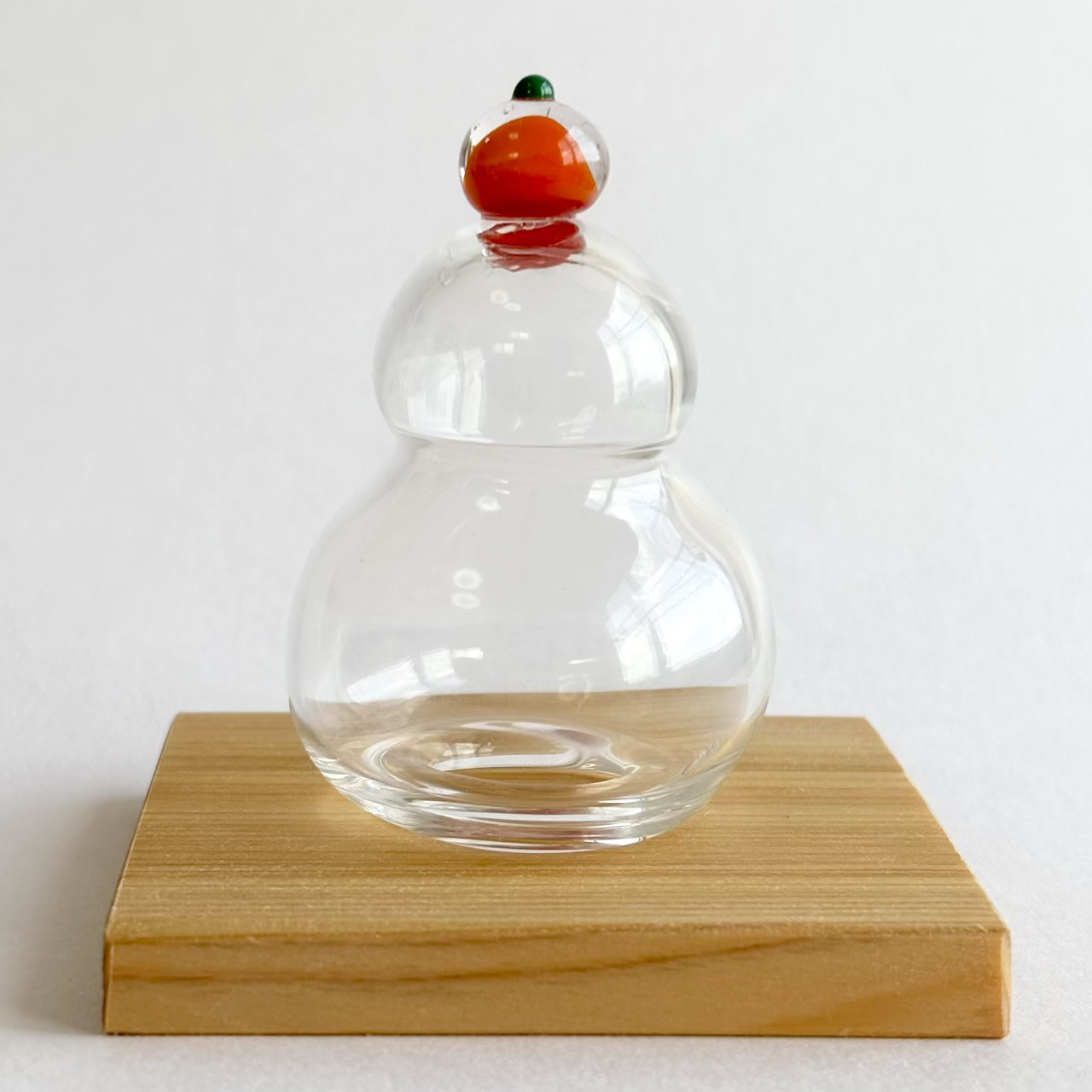 ガラスの鏡餅　新年2026