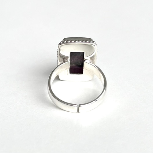 ルビーインゾイサイト フリーサイズ リング SV925 指輪・リング Ubud