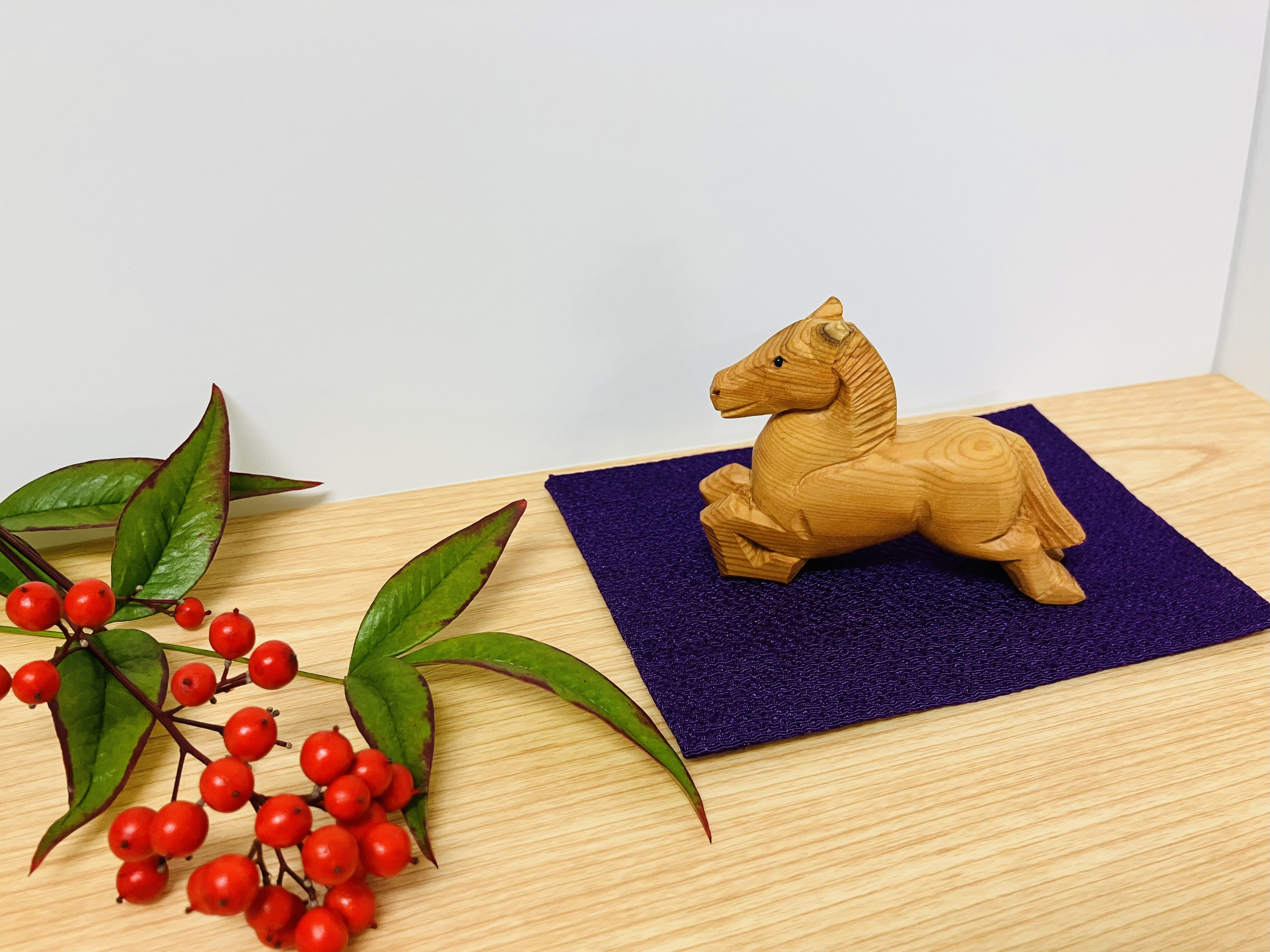 正月飾り　干支　午　千里馬　大きなサイズ