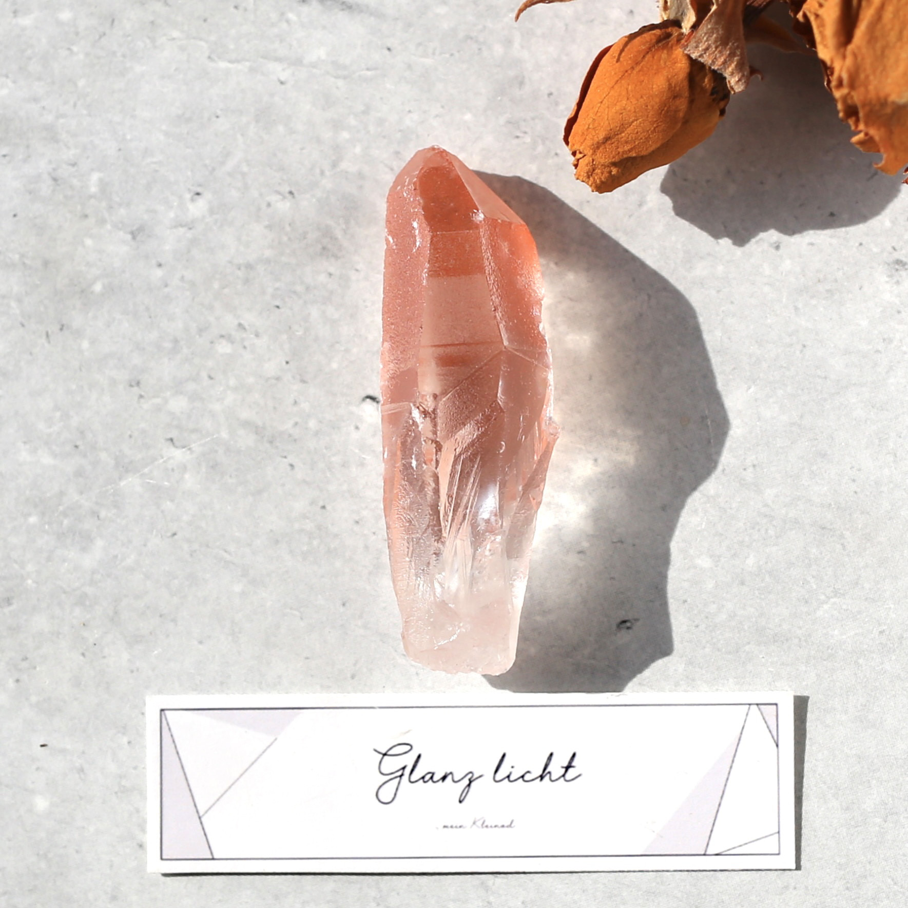 ディープピンクレムリアンシード 天然石 水晶 鉱物 一点物 クォーツ クリスタル