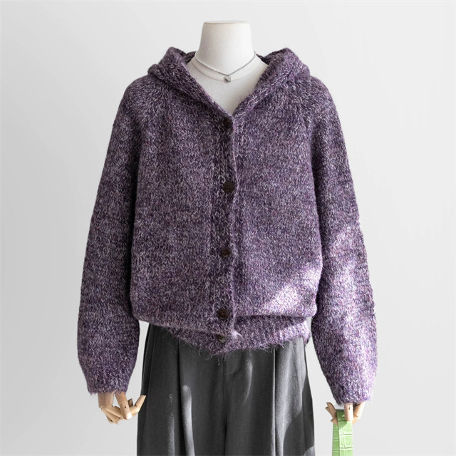 ニットカーディガン 長袖 レディース 秋冬 トップス