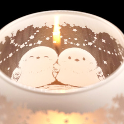 シマエナガの止まり木グラス 19枚目の画像