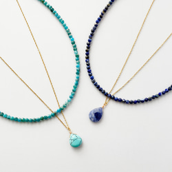 鑑別済 ダイヤモンド 原石 3連ビーズ トップ beads352 鑑別済 ダイヤモンド 原石 3連ビーズ トップ beads352 ネックレス