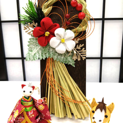 七夕 織姫彦星 ちりめん細工 笹飾り つまみ細工 その他インテリア雑貨