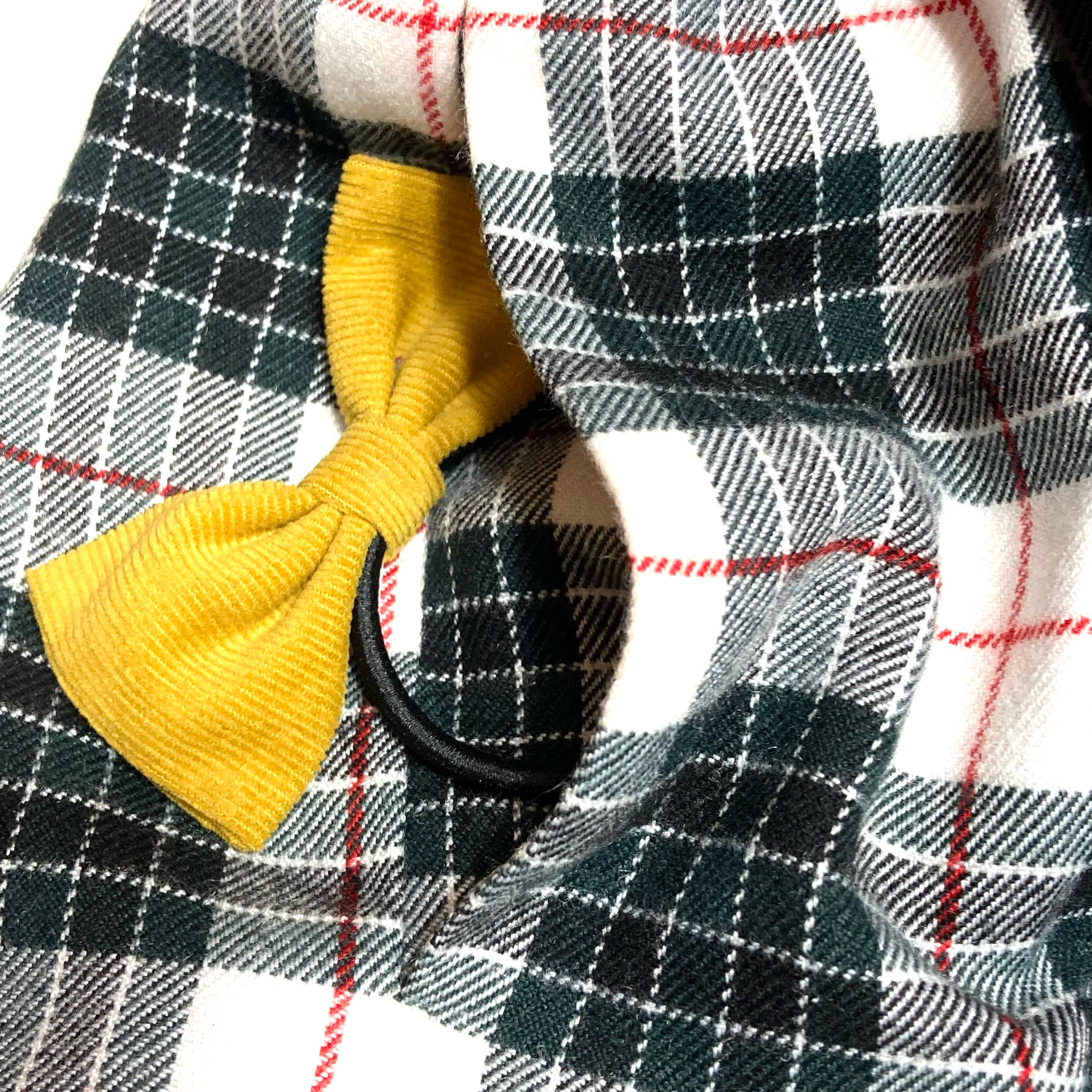 グリーンのタータンチェック＊ギャザースカート＊裏地付きby花織［Y2550］