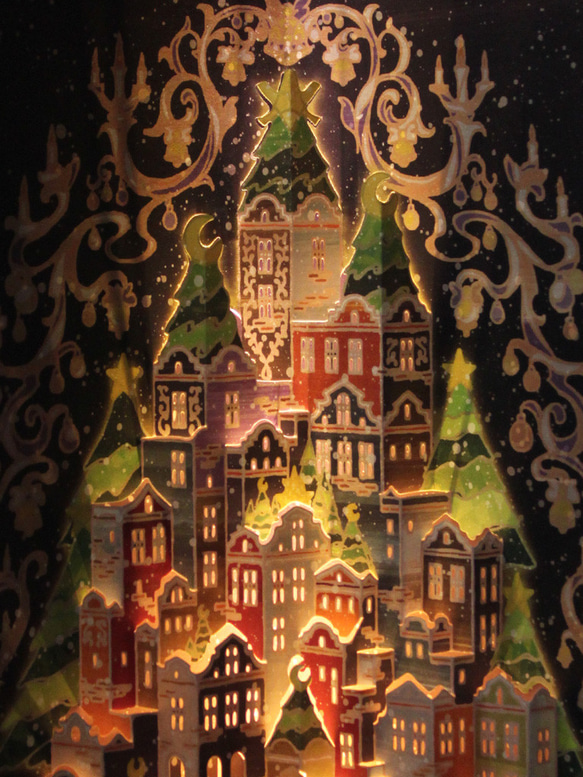 完成品【ポップアップカード】トロワルミエール 4枚目の画像