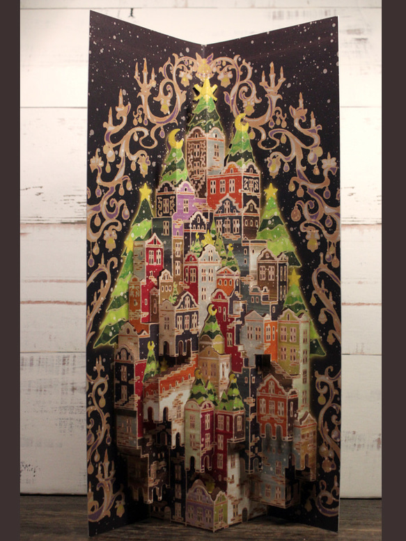 完成品【ポップアップカード】トロワルミエール 5枚目の画像