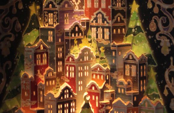 完成品【ポップアップカード】トロワルミエール 1枚目の画像