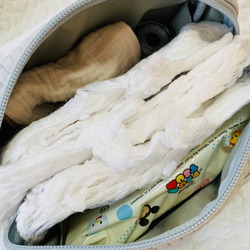 nubi 選べる　おむつも入る両開きお尻拭きポーチH13.5W19D6  ヌビ　おむつポーチ　ヌビウェットティッシュ 7枚目の画像