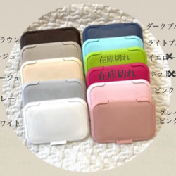 nubi 選べる　おむつも入る両開きお尻拭きポーチH13.5W19D6  ヌビ　おむつポーチ　ヌビウェットティッシュ 15枚目の画像