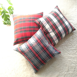あったかふわふわ⭐︎タータンチェックビーズクッションカバー♪ クッションカバー タータンチェック のおすすめ人気通販 検索結果