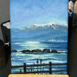 牡鹿」 手描き 油絵 風景画 原画 絵画 詩落 通販 17074240｜Creema