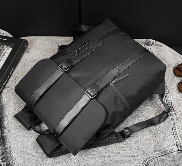 通勤通学 旅行用 大容量 2wayシンプルなリュックバッグ肩掛け シンプル ハンドバッグ オックスフォード布