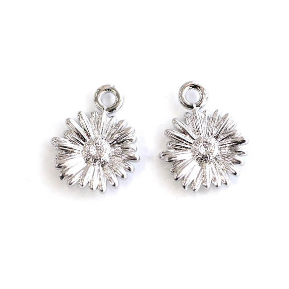 ejp941 [2 件裝] 精緻 3D 向日葵吊墜，不含鎳 第5張的照片