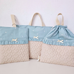 青（ブルー） レッスンバッグ のおすすめ人気通販｜Creema(クリーマ