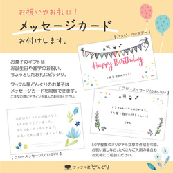 雪だるまのクリスマスカラーワッフル(5袋セット) ×1、他2種４点セット（合計５点） 5枚目の画像