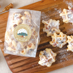 雪だるまのクリスマスカラーワッフル(5袋セット) ×1、他2種４点セット（合計５点） 4枚目の画像