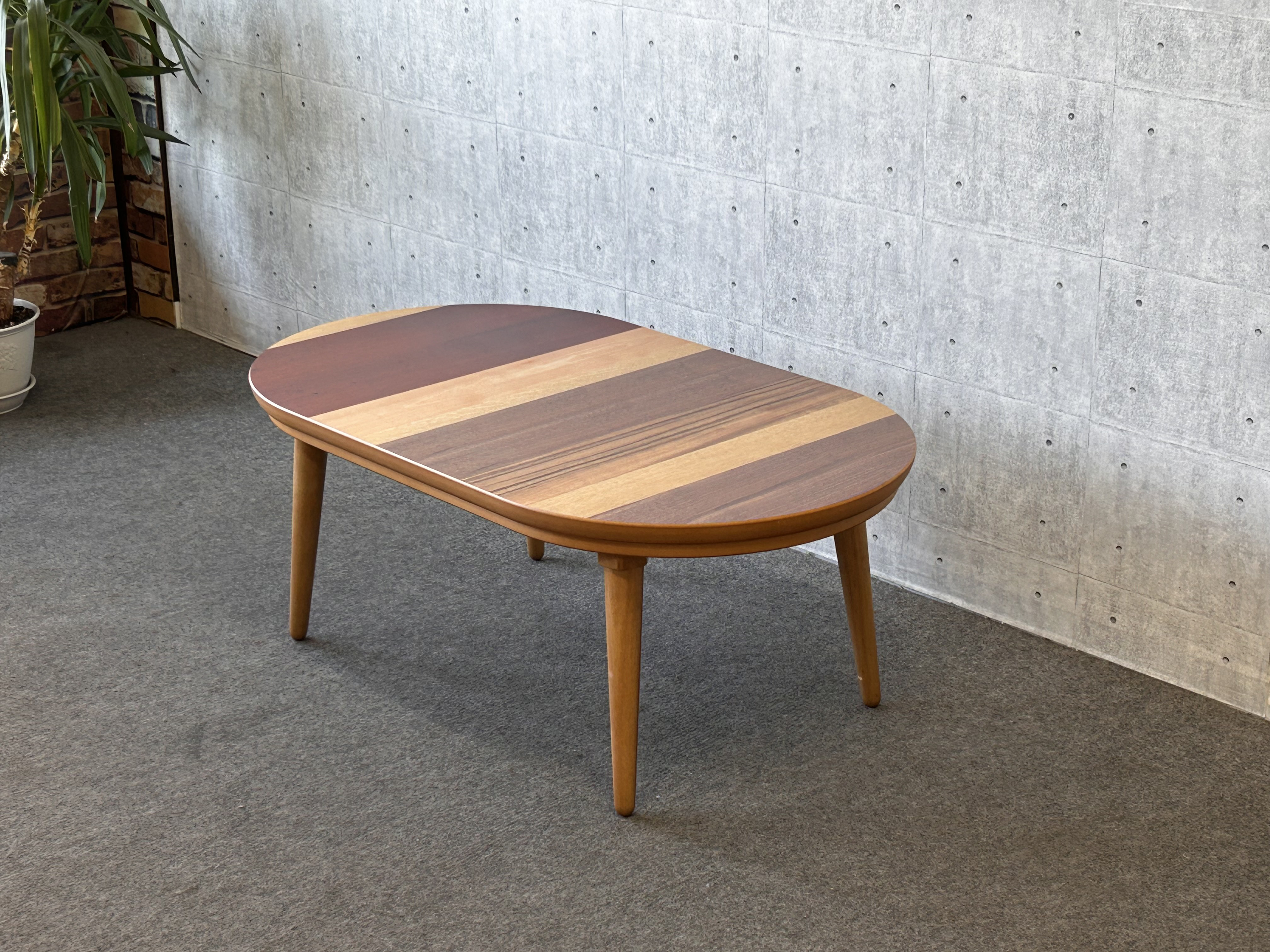 小さなコタツテーブル　105×60 500wヒータ付き