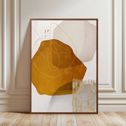 北欧キャンバスパネル_【 Sienna C キャンバス Japandi 】アートパネル