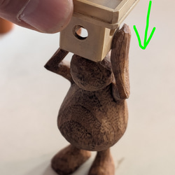 鏡餅と鉢持ちムーセット 3枚目の画像