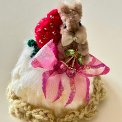 ぬいぐるみ用】赤白帽子 あみぐるみ harurunstore 通販 19316850