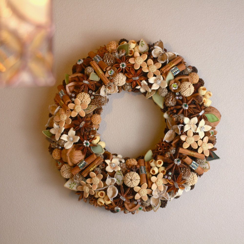 門出を彩る種花のリース～kaika～