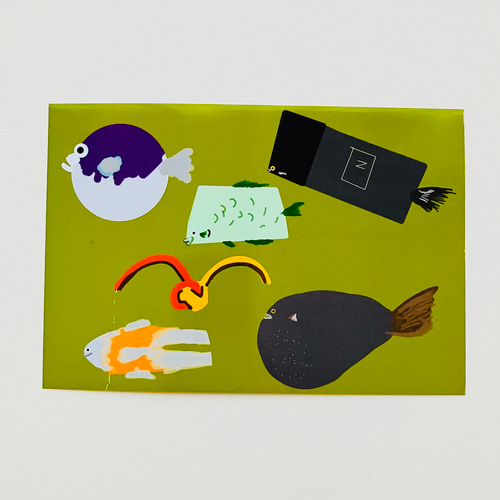 ⑩気まぐれセレクト― Yota Workshop ポストカード5枚セット ― 絵画