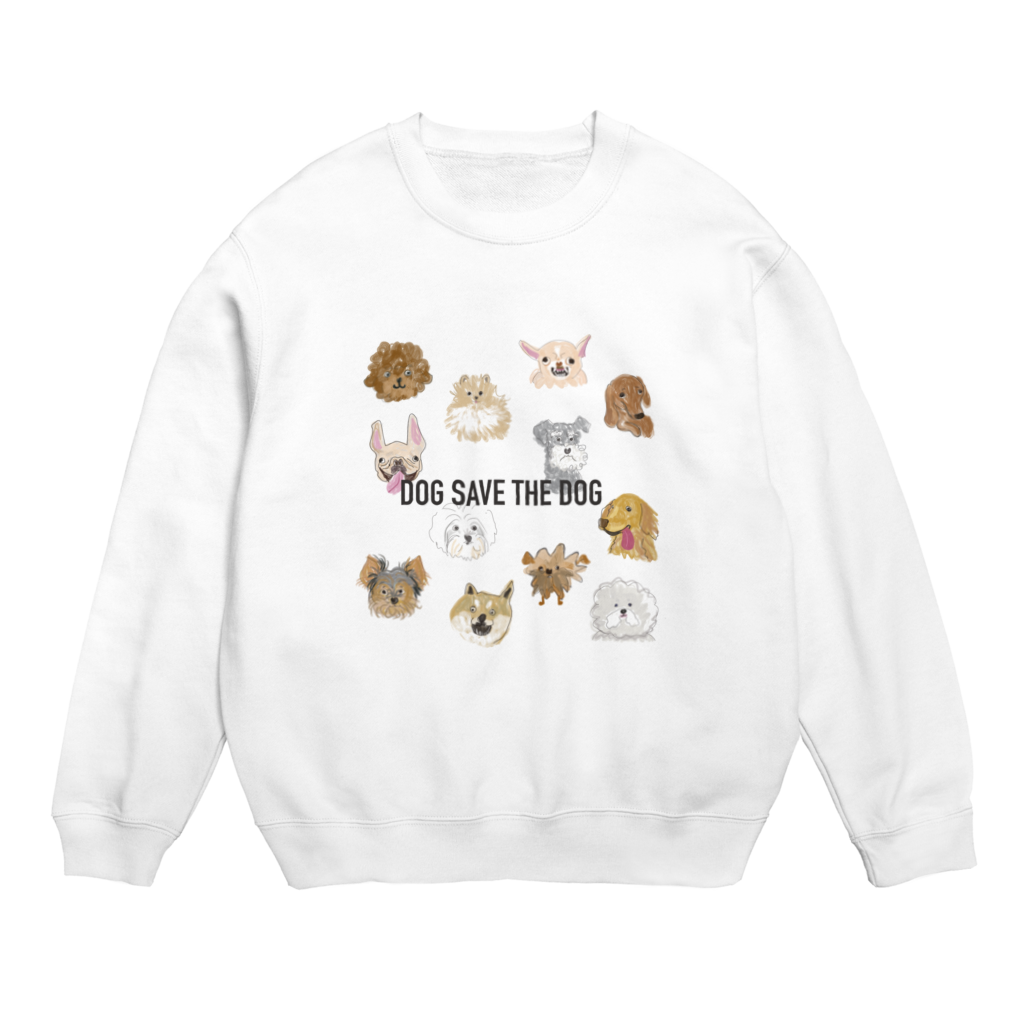 スウェット【GREETING DOGS!】 　ペット　犬　チャリティ　お名前　オーダー　うちの子　トレーナー　猫 5,698円