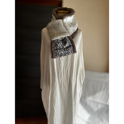 マフラータイプ】forest tile・tambourineのネックウォーマー ミナ