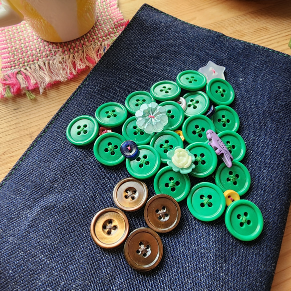 四季牛仔布書籍封面（平裝本尺寸），內含原創短篇小說 第5張的照片