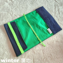 四季牛仔布書籍封面（平裝本尺寸），內含原創短篇小說 第13張的照片