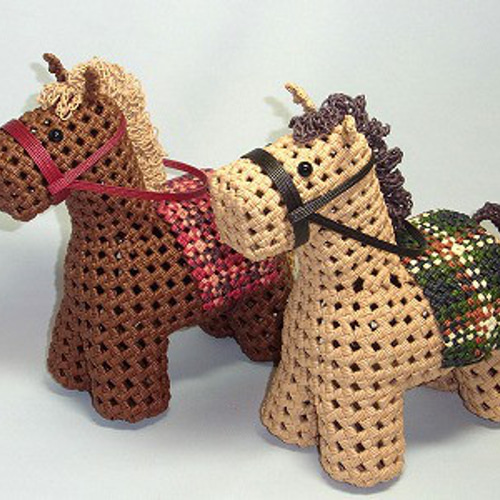 ほのぼのお馬さん」レシピ販売 編み図・パターン ひさまま 通販