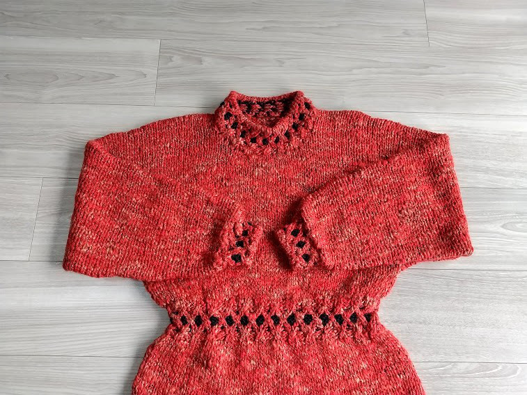 赤のワンピース