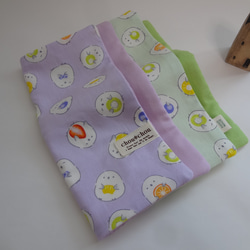 しろくま*8重やわらかガーゼハンカチ*大3枚セット その他入園グッズ