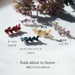 紫黃晶製成的薰衣草花胸針 ~ 薰衣草（Kun'isou） 第8張的照片