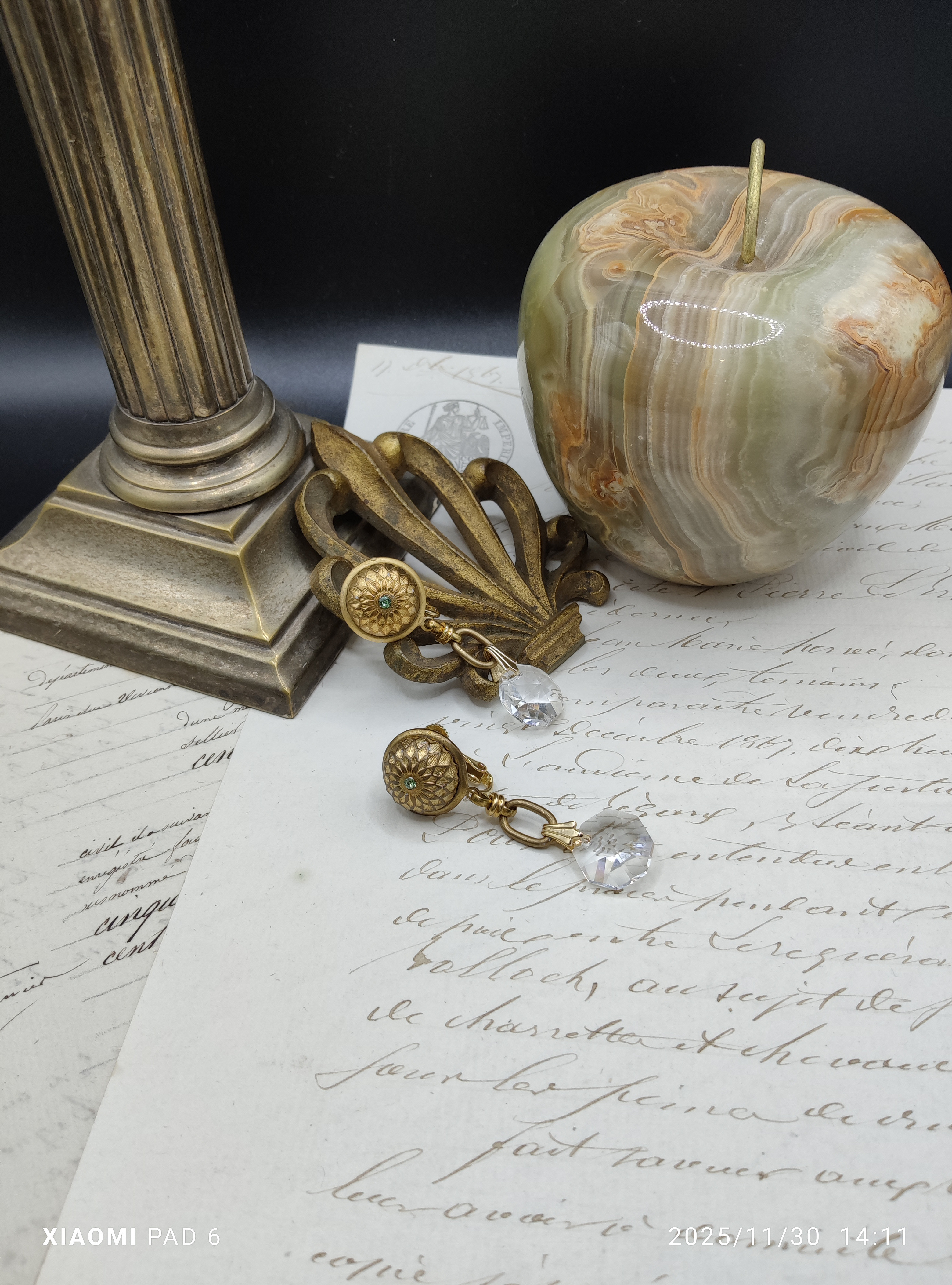 pendule イヤリング