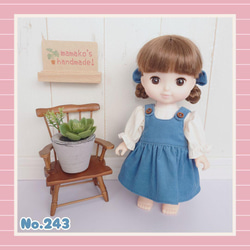 ミニチュア ドールハウス 背景ボード 壁 床 シャビー ブライス リカ