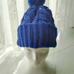 青（ブルー） ニット帽・ビーニー のおすすめ人気通販｜Creema